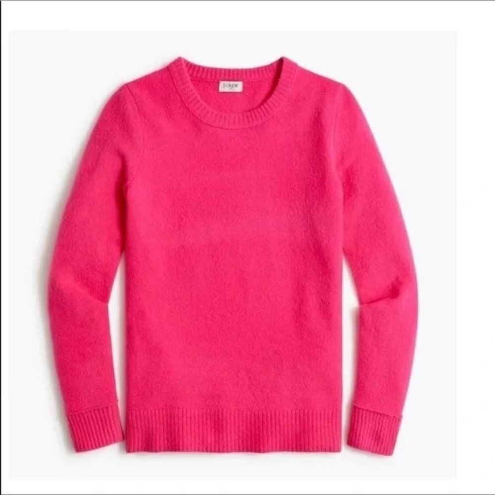 J. Crew Factory Pink Crew Neck Sweater